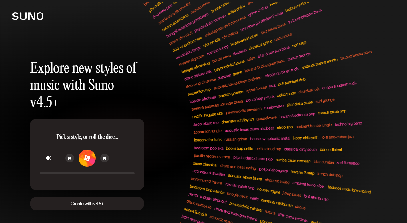 Sáng tác nhạc với Suno AI